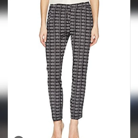 Adrianna Papell Printed Kate Fit Cigarette Pants Bundle - Picture 2 of 12